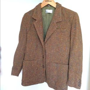 Vintage Liz Claiborne Tweed Blazer